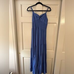 SO Vibrant Blue Maxi Dress